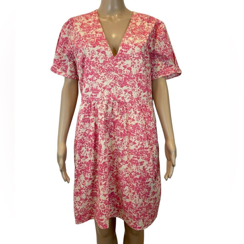 Lucy Paris Kinsey Pink Floral Dress size XL